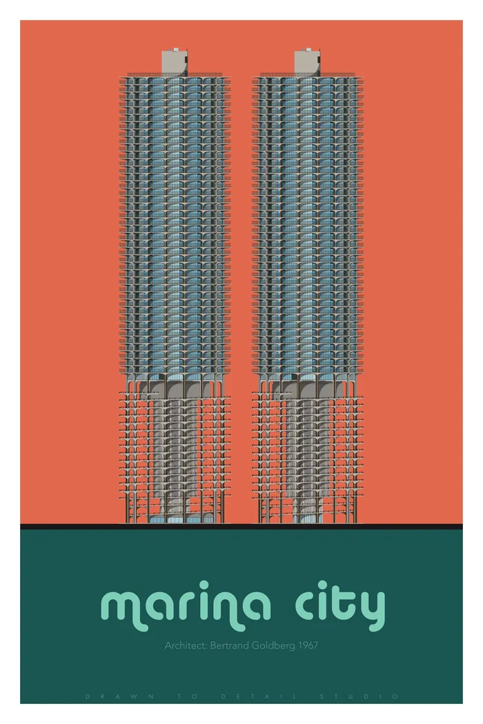 Marina City, from the Spaces We Shape collection